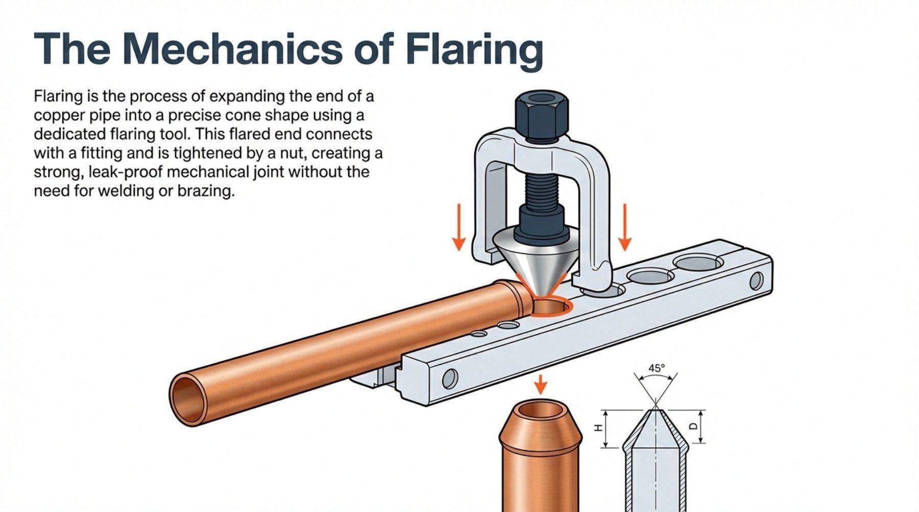 Flaring Copper Pipes in HVAC Systems: Why It Matters for Leak-Free Connections