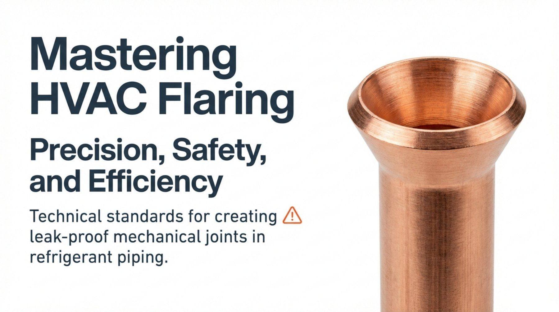 Flaring Copper Pipes in HVAC Systems: Why It Matters for Leak-Free Connections