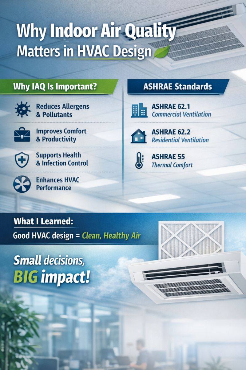 Ever wondered why Indoor Air Quality (IAQ) is such a big deal in HVAC design?
