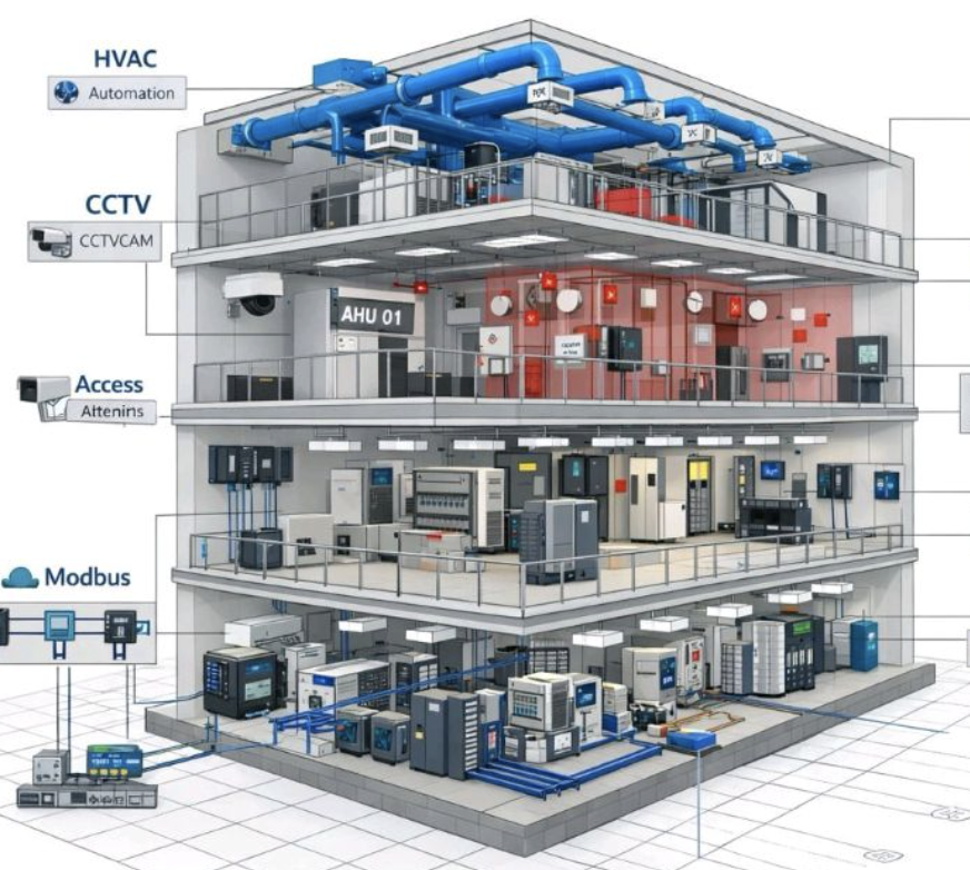 ASM Nepal ||Building Management System (BMS) Integration for HVAC